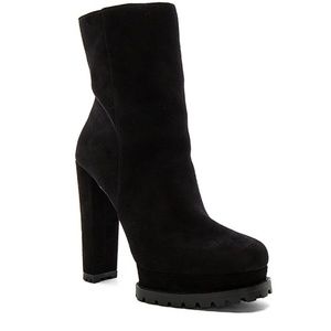 A + O 'Holden' Genuine Shearling Lined Platform Bootie